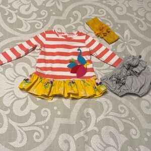 Ricrac & Ruffles 3 Pc. Set